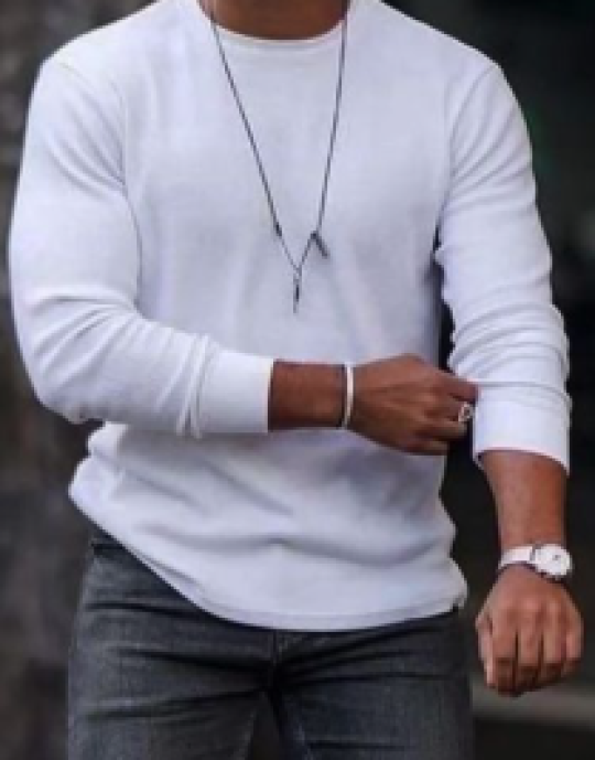 white long sleeve